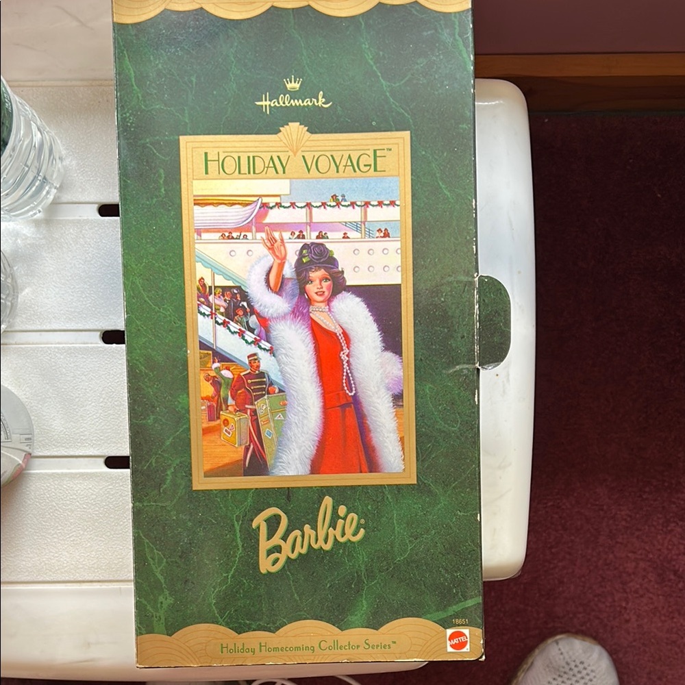 1997 Holiday Voyage Hallmark Barbie